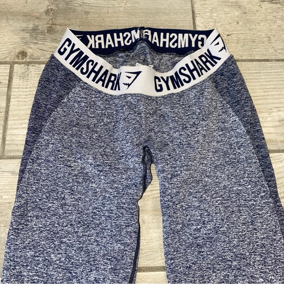 SOLD | Gymshark Flex Leggings Sapphire Blue Marl/Light Grey - Picture 13 of 13